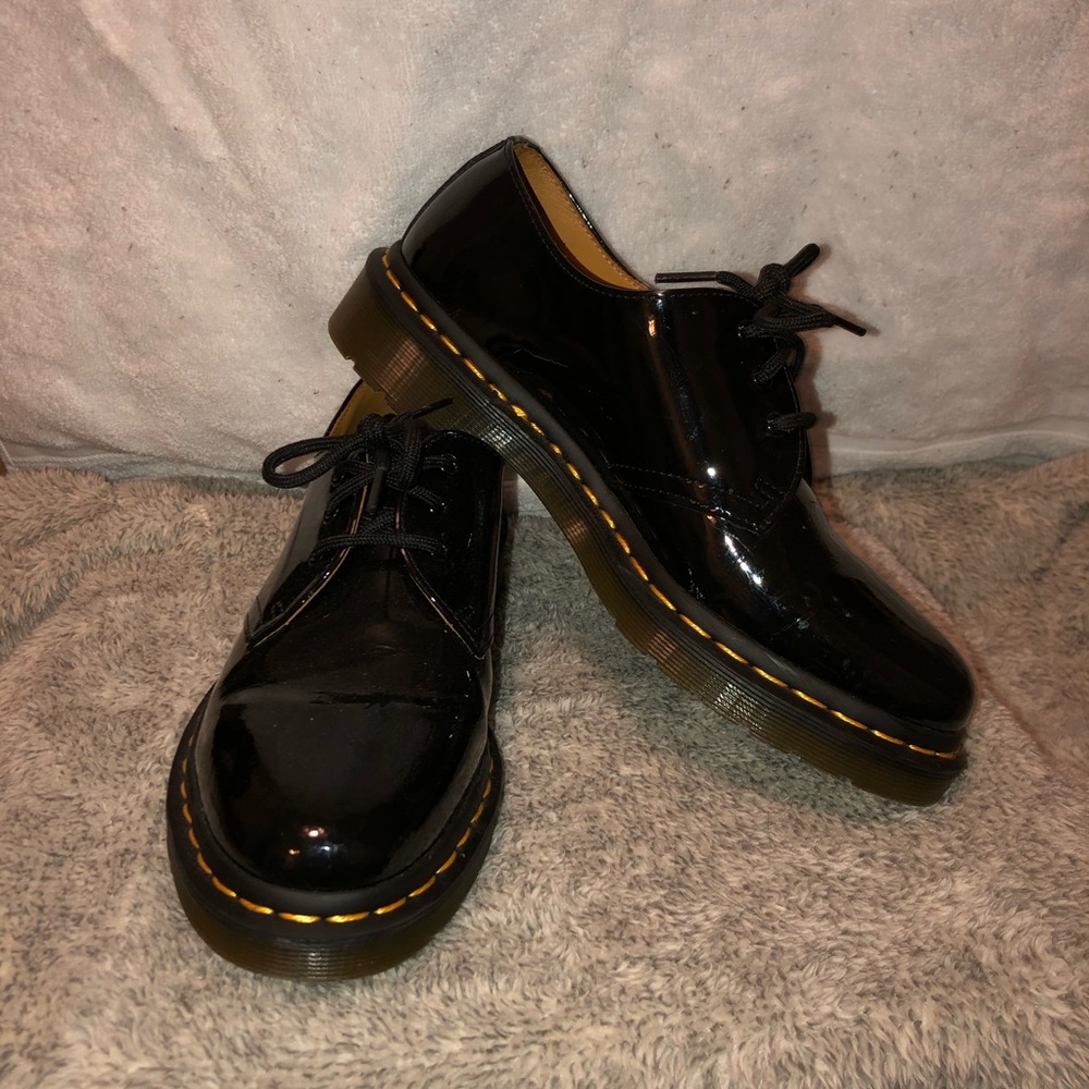 Black 1461 Patent Dr Martens